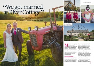 River Cottage magazine wedding