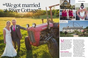 Perfect Wedding river cottage feature
