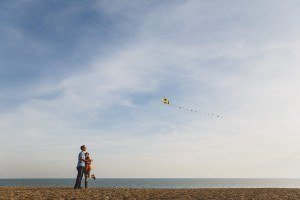 chesil beach engagement shoot