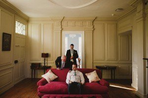 kingston estate wedding groom