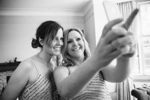 bridesmaids selfie