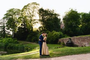 bride and groom portraits at hestercombe gardens somerset