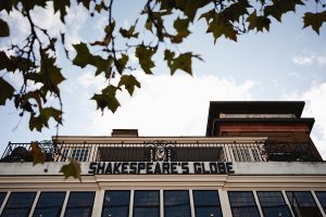 View of the Shakespeares Globe theater exterior