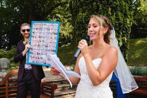 A Colourful Coombe Lodge Wedding