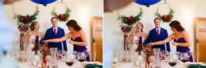 A Colourful Coombe Lodge Wedding