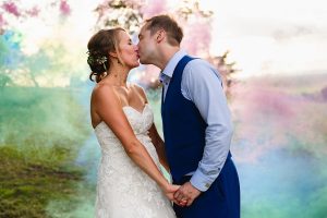 A Colourful Coombe Lodge Wedding