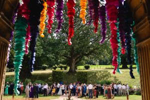 A Colourful Coombe Lodge Wedding