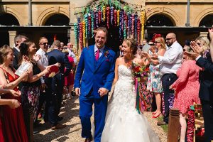A Colourful Coombe Lodge Wedding