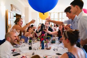 A Colourful Coombe Lodge Wedding