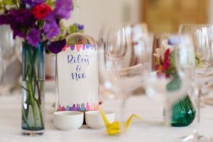 A Colourful Coombe Lodge Wedding